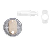 tesa Adaptador POWER.KIT BK20, kit de repuesto autoadhesivo, anillo de zamak, diámetro 41 mm, altura 8 mm