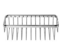 Tesa aluxx shower caddy 40201 chrome in dhesive mounting