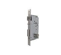 Tesa Assa Abloy 203060AI Cerradura De Embutir Para Puertas De Madera Con Cilindro Inoxidable Entrada 60 mm, Frente Cuadrado 2030