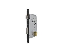 Tesa Assa Abloy 20306RNE Cerradura De Embutir Para Puertas De Madera Con Cilindro Negro Entrada 60 mm / Frente Redondo 2030