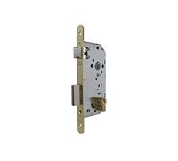 Tesa Assa Abloy 20307RHL Cerradura De Embutir Para Puertas De Madera Con Cilindro Latonado Entrada 70 mm, Frente Redondo 2030