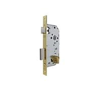 Tesa Assa Abloy 2030F50HL Cerradura De Embutir Para Puertas De Madera Cortafuegos Con Cilindro Latonado Entrada 50 mm/Frente Cuadrado 2030F