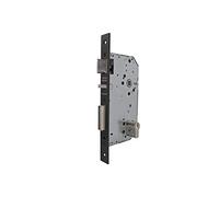 Tesa Assa Abloy 2030F60NE Cerradura De Embutir Para Puertas De Madera Cortafuegos Con Cilindro Negro Entrada 60 mm/Frente Cuadrado 2030F