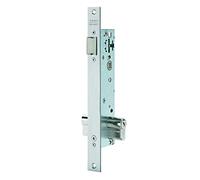 Tesa Assa Abloy 2219BE353AI Cerradura Monopunto De Caja Estrecha De Palanca Basculante Antipalanqueta Para Perfiles MetálicosInoxidable Entrada 35 mm 2219BE