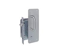 Tesa Assa Abloy 2DEC86IAI Cerradura Para Puerta Corredera DEC Inoxidable 2DEC8IzquierdaFrente Cuadrado