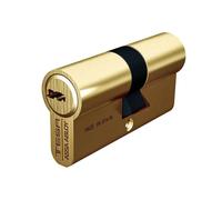 Tesa Assa Abloy - 3010153 - Cilindro de seguridad (latonado, 35 x 35 mm)