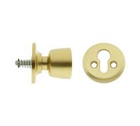 Tesa Assa Abloy 353400LM Juego De Pomos TULIPA Para Puertas Latón Mate Función 34 TULIPA
