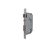 Tesa Assa Abloy 40307RHN Cerradura De Embutir Para Puertas De Madera Sin Cilindro Niquelado Entrada 70 mm, Frente Redondo 4030