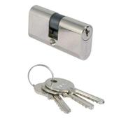 Tesa Assa Abloy 522060LT Cilindro Ovalado, Latonado
