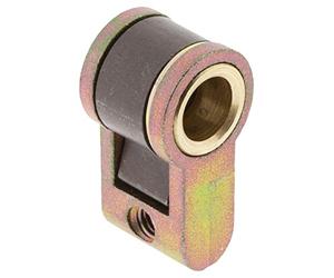 Tesa Assa Abloy, ADAPT2034, Adaptador Bombillo Cerradura, Latonado