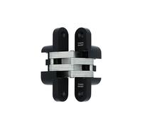 Tesa Assa Abloy BISOC117NE Juego De Bisagras Ocultas Negro Con Conectores En Inoxidable
