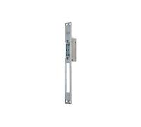 TESA ASSA ABLOY Cerradero Eléctrico de Embutir, Frente Largo LC Deslizante, Acero Inoxidable, 12 V, Automático, para Puertas de Madera o Carpintería Metálica
