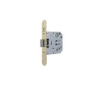 Tesa Assa Abloy - Cerradura de doble cerrojo para alto tráfico, 2004U, Frente Redondeado, Latonado
