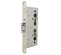 Tesa Assa Abloy CF5ENGTR9ZCE Cerradura cortafuegos CF50 con Nueca pasante, No Antipánico, Frente Zincado