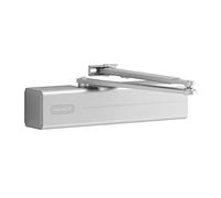 Tesa Assa Abloy DC340-DEV1-, Cierrapuertas con guía deslizante o brazo articulado, Plata