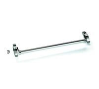 Tesa Assa Abloy Dispositivo antipánico de Empuje, Modelo de sobreponer con un Punto de Cierre de la Gama Universal en Acabado Satinado-INOX Push Univ.1910,900,C8,S/I, Varios, Cuadradillo 8 mm