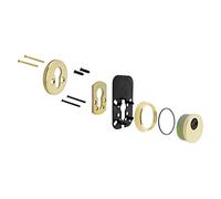 Tesa Assa Abloy E70026LPD Escudo De Seguridad, Latxf3n Pulido