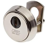 Tesa Assa Abloy E700L26LN Escudo de alta seguridad para puerta E700L, Laton Niquelado