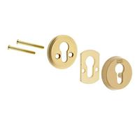 Tesa Assa Abloy Escudo de Seguridad, Laton Mate