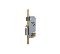 Tesa Assa Abloy R200NT67T Cerradura De Seguridad Monopunto de Embutir Para Puertas Latonado Cilindro 30 x 40 mm R200N