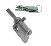 Tesa Assa Abloy Tesa Assa Abloy,552000LN,Cilindro de Seguridad Estándar TE5, Perfíl Ovalado,Niquelado