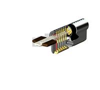 Tesa Assa Abloy TK153535L Cilindro de Alta Seguridad, 35 x 35 mm, Latonado