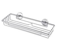 tesa Baath Cesta de ducha adhesiva, de metal cromado, autoadhesiva, tecnología de montaje adhesiva, 50 x 260 x 97 mm