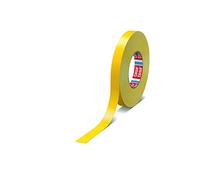 tesa band 4651 - Cinta textil prémium de alto rendimiento, varios anchos y colores (12 mm x 50 m, color amarillo)