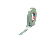 tesa band 4651 - Cinta textil prémium de alto rendimiento, varios anchos y colores (15 mm x 50 m, color gris)