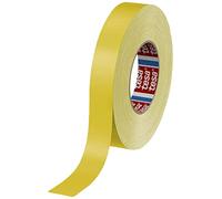 tesa band 4651 - Cinta textil prémium de alto rendimiento, varios anchos y colores (19 mm x 50 m, color amarillo)