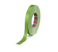 tesa band 4651 - Cinta textil prémium de alto rendimiento, varios anchos y colores (19 mm x 50 m, color verde)