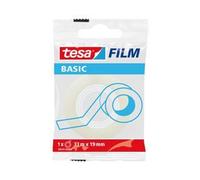 TESA Basic 33m Transparente 1pieza(s) - Cinta adhesiva (33 m, Transparente, tesafilm, 19 mm, 1 pieza(s))