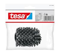 tesa Cabezal de Repuesto para Escobilla de Baño - Recambio de para Todos los Juegos de Cepillos de Baño tesa - Gris Oscuro - 9,4 x 7,1 x 7,4 cm - Diámetro de Rosca de 15 mm
