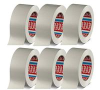 tesa Cinta Adhesiva Embalaje Blanco 50 mm x 50 m (6 Unidades)