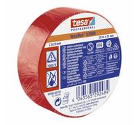 TESA Cinta Aislante Rojo PVC 25 mm x 25 m - Marca EAN: 4063565292484
