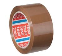 Tesa Cinta de Embalaje Tesapack Adhesivo Acrílico Bajo Ruido, 66m x 50mm, Set de 6 (Set de 6)