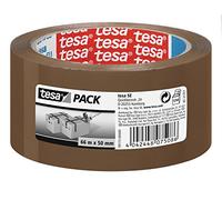 tesa Cinta de embalaje tesapack estándar (66 m x 50 mm), Marrón