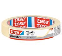 tesa Cinta de Pintar ecoLogo UNIVERSAL - Cinta de Pintor, Removible Sin Residuos hasta 4 Días Después, Sin Disolventes - Estrecha, 50 m x 19 mm