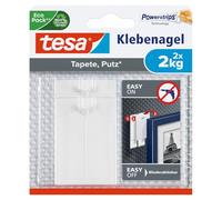 Tesa clavo adhesivo para superficies sensibles 2 kg (2 unidades)