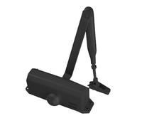 Tesa Assa Abloy DC110------9005 Cierrapuertas Brazo Articulado Para Puertas Negro DC110 Sin Retenedor