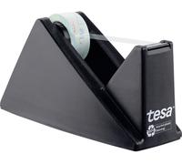 Tesa Desk Eco & Crystal Desenrollador para Rollo de 33m x 19 mm (Negro)