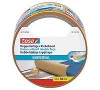 tesa 56170-00004-11 Cinta Adhesiva de Doble Cara, Blanco, 5m x 50mm