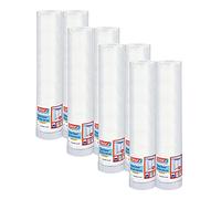 tesa Easy Cover 4373 Cinta + film protector UV fuerte - 8 x - 12 m x 0,55 m | Cinta de tela con protector extrarresistente - Resistente a los rayos UV - Para exteriores - Transparente