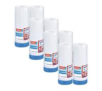 tesa Easy Cover 4411 - Lámina de pintura con precisión UV (8 unidades, 33 x 1,4 m), color blanco transparente