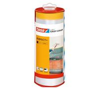 tesa Easy Cover Perfect+ XL Dispensador con protector - 33 m x 0,55 m | Cinta washi con protector y dispensador - Para cortes limpios y precisos - Con cubierta para la cuchilla