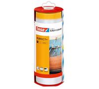tesa Easy Cover Perfect+ XL Dispensador con protector - 33 m x 1,4 m | Cinta washi con protector y dispensador - Para cortes limpios y precisos - Con cubierta para la cuchilla