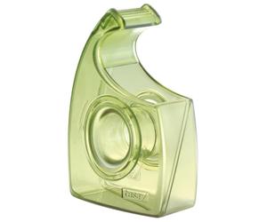 tesa Easy Cut Dispensador manual - Hasta 33 m x 19 mm - Verde | Dispensador ergonómico de cinta - Cuchilla dentada afilada - Para hogar, colegio y oficina