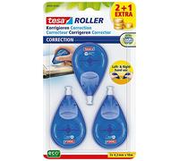 Tesa EcoLogo - Lote de 3 bolígrafos roller de correction zurdos/diestros) 2 + 1 GRATIS