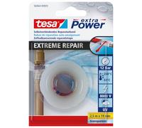tesa extra Power Extreme Repair | Cinta de reparación de silicona de soldadura automática, para aislamiento y sellado, para interiores y exteriores