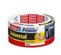 tesa Extra Power Universal, Cinta Adhesiva Americana Reforzada para Reparar, Fij